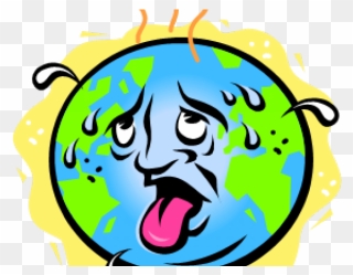 Global Warming Climate Change Clipart - Png Download