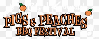 Pigs & Peaches Bbq Festival Header Clipart