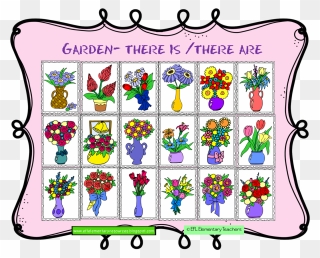 Efl Elementary Teachers Nature Or Garden Theme For - Flower Clipart - Png Download