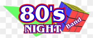 Logo - 80's Night Logo Png Clipart