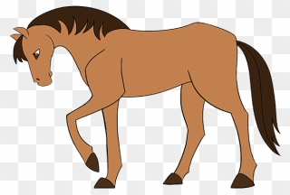 How To Draw A Simple Horse - Simple Picture Of Horse Clipart