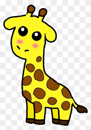 Draw A Giraffe Clipart