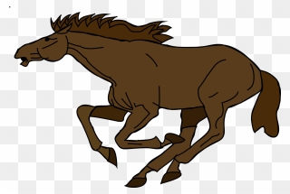 Horse Running Cartoon Png Clipart