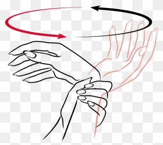 Exercise Hand Motion Drawings Clipart