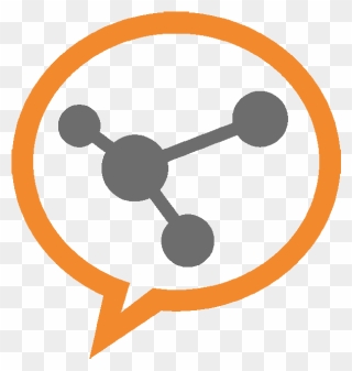 Hub Circle Logo Engage Icon Transparent- - Social Media Engagement Icon Clipart