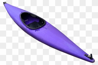 Purple Canoe Transparent Image - Canoe With No Background Clipart