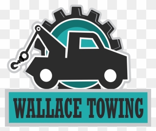Wallace Towing - Tow Truck Clipart