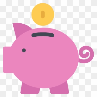 Piggy Bank - Savings Account Icon Clipart