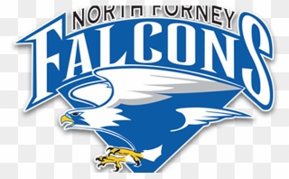 Falcons Baseball Clipart Graphic Download North Forney - High School North Forney Falcons - Png Download