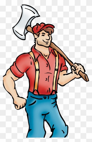 Lumberjack Clipart Animated - Character Logger - Png Download