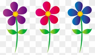 Flowers Clipart Transparent Background - Png Download