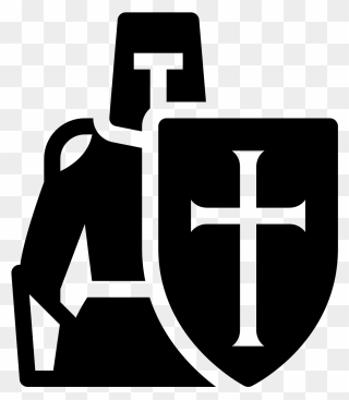Helm Vector Crusader - Crusade Knight Icon Clipart