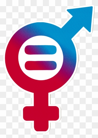 Transparent Equal Sign Clipart - Gender Equality Logo Png