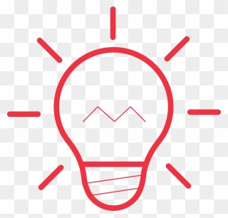 Light Bulb Icon Red Png Clipart