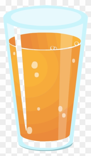 Coffee Cup Pint Glass Drinkware Clipart - Clip Art Glass Of Orange Juice - Png Download