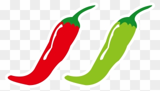Chili Pepper Clipart - Red And Green Chili Png Transparent Png