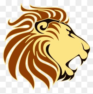 Smart Lion - Alhambra High School Logo Clipart