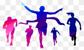 Marathon Finish Png - Someone Crossing The Finish Line Clipart