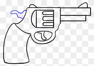 Collection Of Free Drawing Guns Download On Ui Ex - Rifle Gun Drawing Easy Clipart