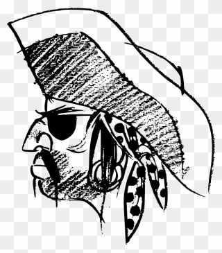 Pirate Clipart - Can You Draw The Pirate - Png Download