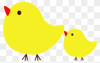 Chicks Bird Clipart - Chicken - Png Download