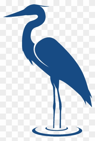 Clipart Blue Heron - Png Download