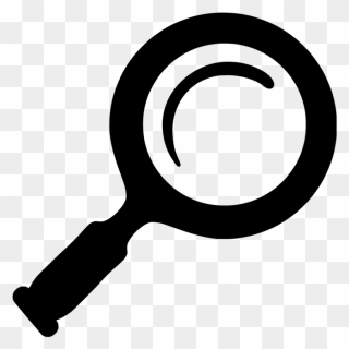 Magnifying Glass Detective Icon Clipart