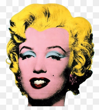 Gold Marilyn Monroe The Andy Warhol Museum Campbell"s - Marilyn Monroe Pop Art Andy Warhol Clipart