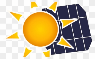 Energy Clipart Solar Panel - Solar System Panels Logo Design - Png Download