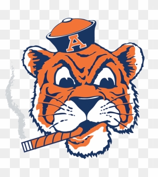 Auburn University Mascots Logo Clipart