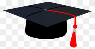 Graduation Cap Clipart - Transparent Background Graduation Cap Clipart - Png Download