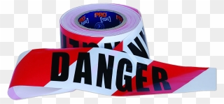 White Caution Tape - Danger Tape Clipart