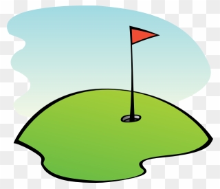 Cartoon Golf - Mini Golf Clip Art - Png Download