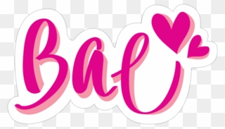#girly #cute #sticker #pink #tumblr #beach #vibes #cute - Heart Clipart