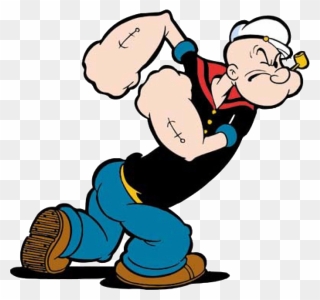 Sailor Clipart Popeye - Corn Cob Pipe Popeye - Png Download