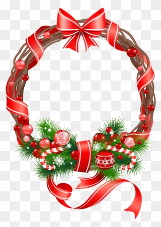 Decoration Mall Ornament Christmas Hq Image Free Png - Christmas Wreath Designs Clipart Transparent Png
