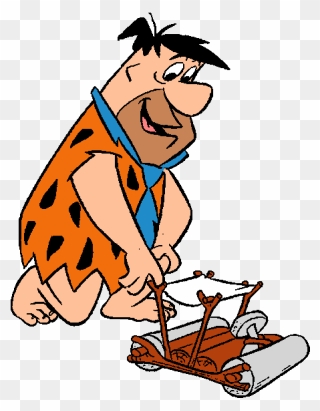 Fred Flintstone Wilma Flintstone Pebbles Flinstone - Fred Flintstone Png Clipart
