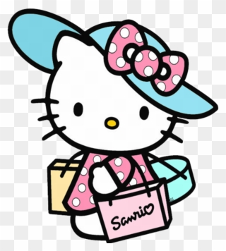 #hellokitty #hello Kitty #kitty #friends #bff #shopping - Hello Kitty Clipart Png Transparent Png