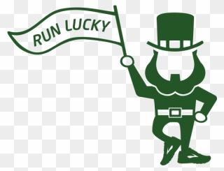 St Patrick S Day - Running Leprechaun Hat Clipart - Png Download