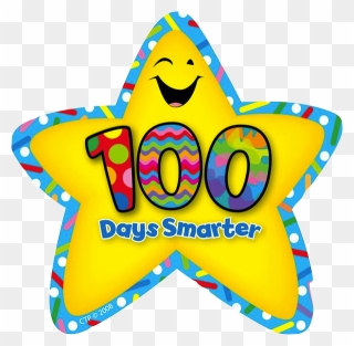 100 Day Of School Stickers Clipart