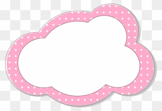 Pink Cloud Border Png - Pink Cloud Cartoon Png Clipart