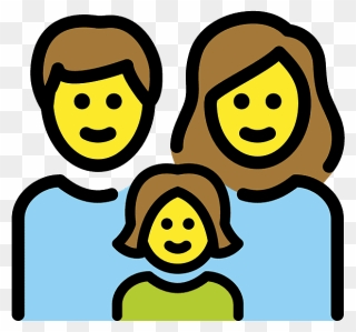 Man, Woman, Girl Emoji Clipart - Casal Emoticon - Png Download