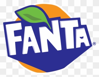 Fanta Logo Clipart Vector Black And White Stock Split - Fanta New Logo Vector - Png Download