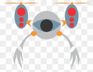 Flying Robot Clipart - Png Download