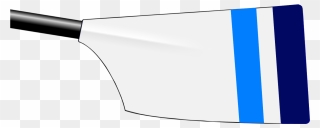 Image Showing The Rowing Club"s Blade Colours Clipart