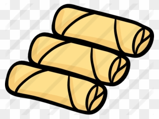 Transparent Egg Roll Clipart - Clipart Spring Roll Png
