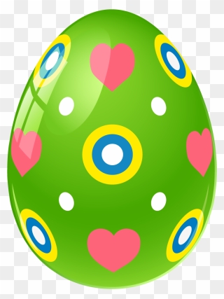 Single Easter Egg Clipart - Png Download