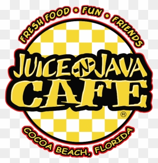 Juice N Java Diner Logo - Illustration Clipart