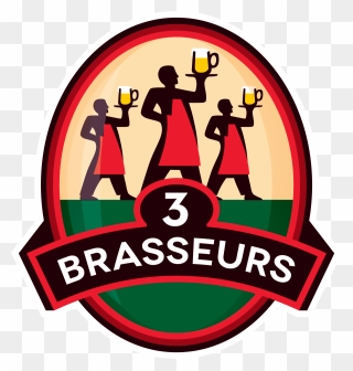 3 Brasseurs Logo Clipart