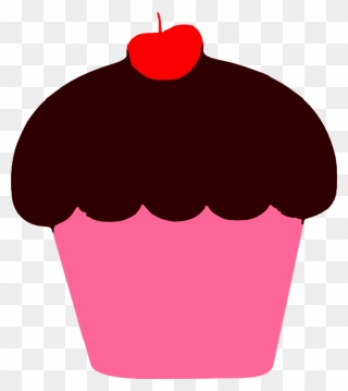 Cupcake Cartoon Clipart - Png Download